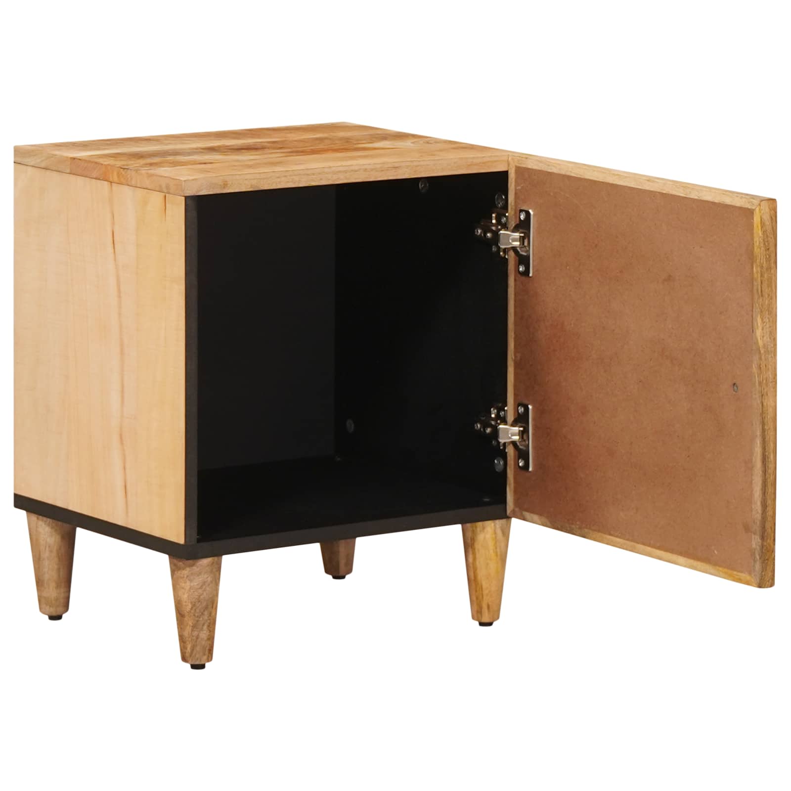vidaXL Stolik nocny 2 pcs Brązowy 40 x 33,5 x 46 cm Drewno z mango