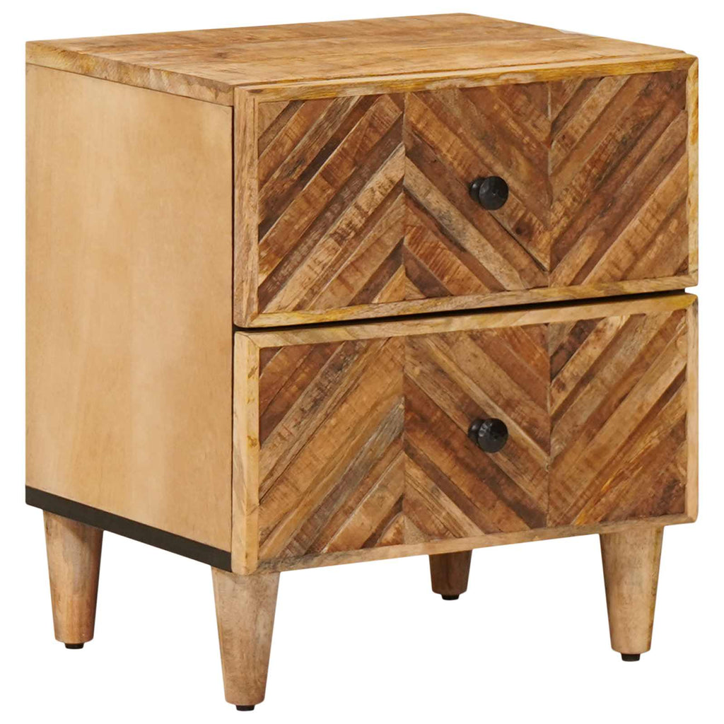 vidaXL Stolik nocny Brązowy 40 x 33,5 x 46 cm Drewno z mango