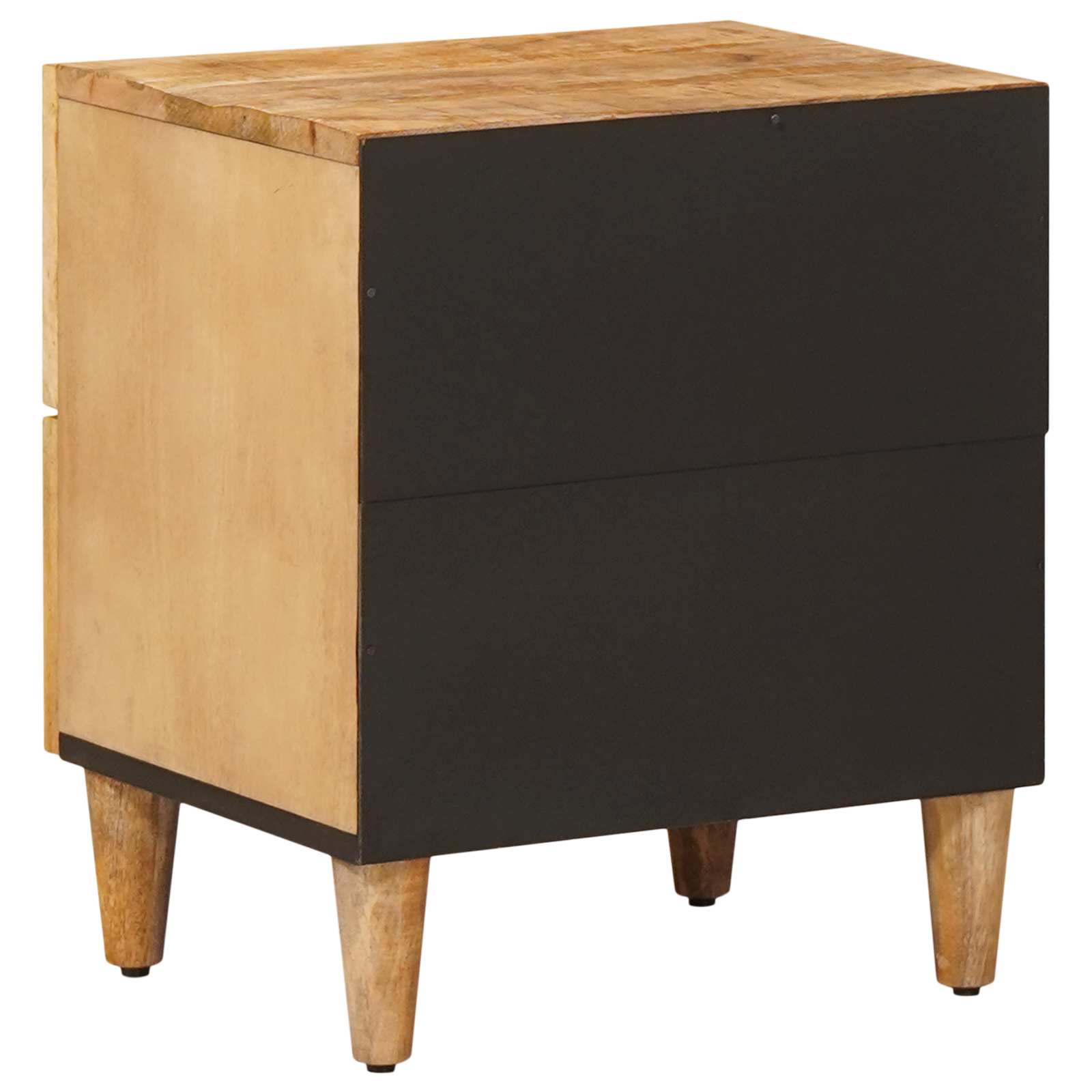 vidaXL Stolik nocny 2 pcs Brązowy 40 x 33,5 x 46 cm Drewno z mango