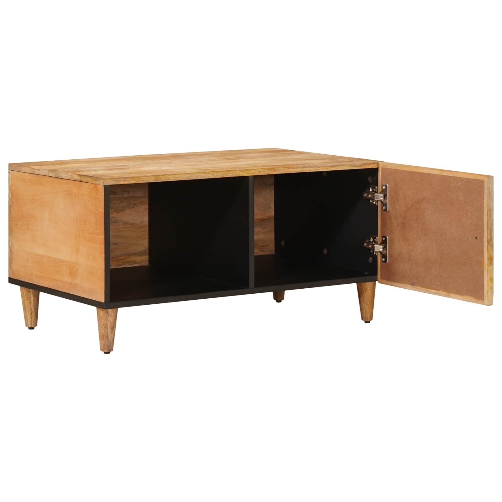 vidaXL Stolik kawowy Brązowy 80 x 50 x 40 cm Drewno z mango