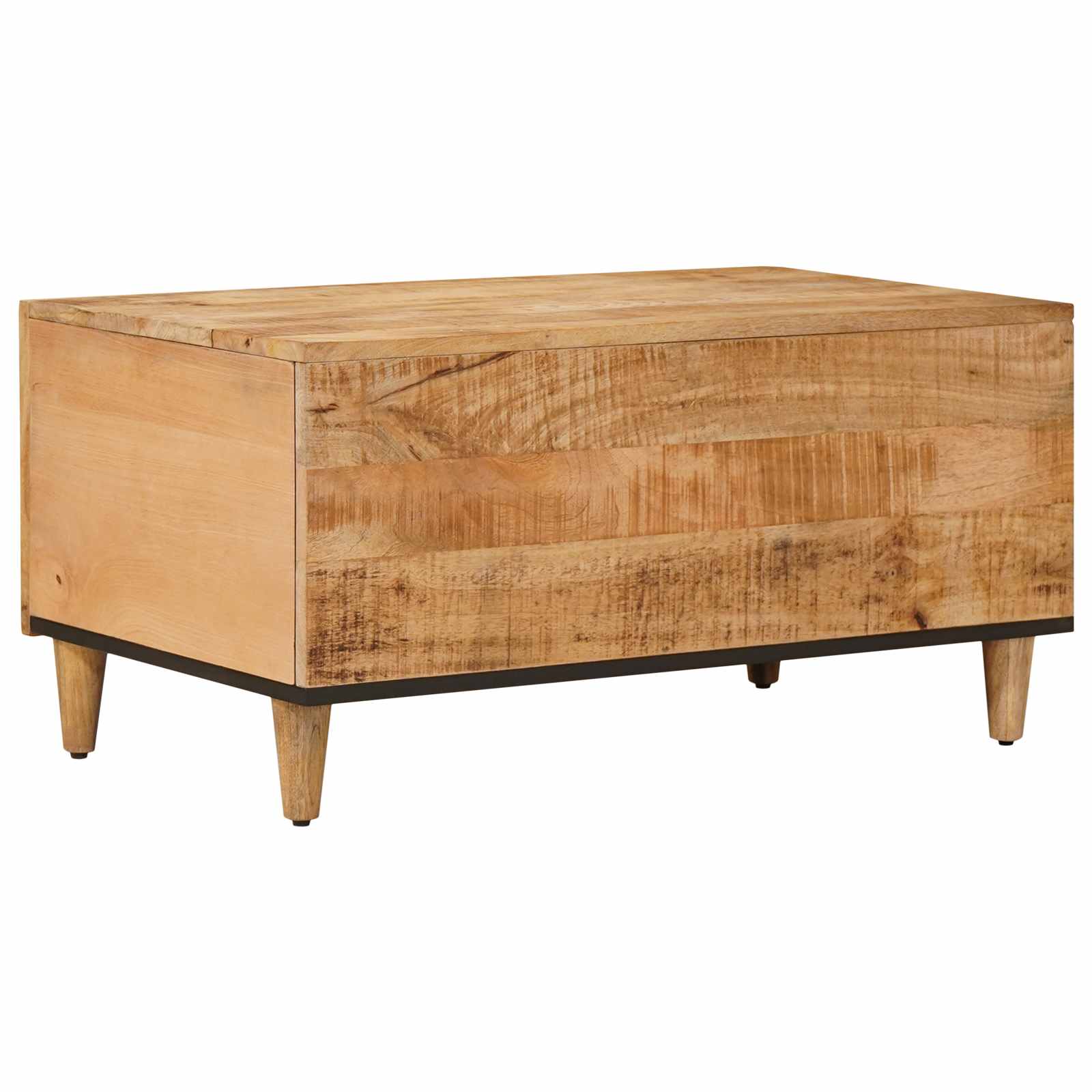 vidaXL Stolik kawowy Brązowy 80 x 50 x 40 cm Drewno z mango