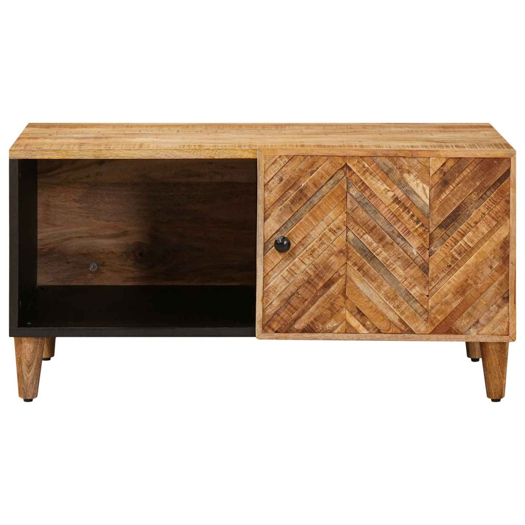 vidaXL Stolik kawowy Brązowy 80 x 50 x 40 cm Drewno z mango
