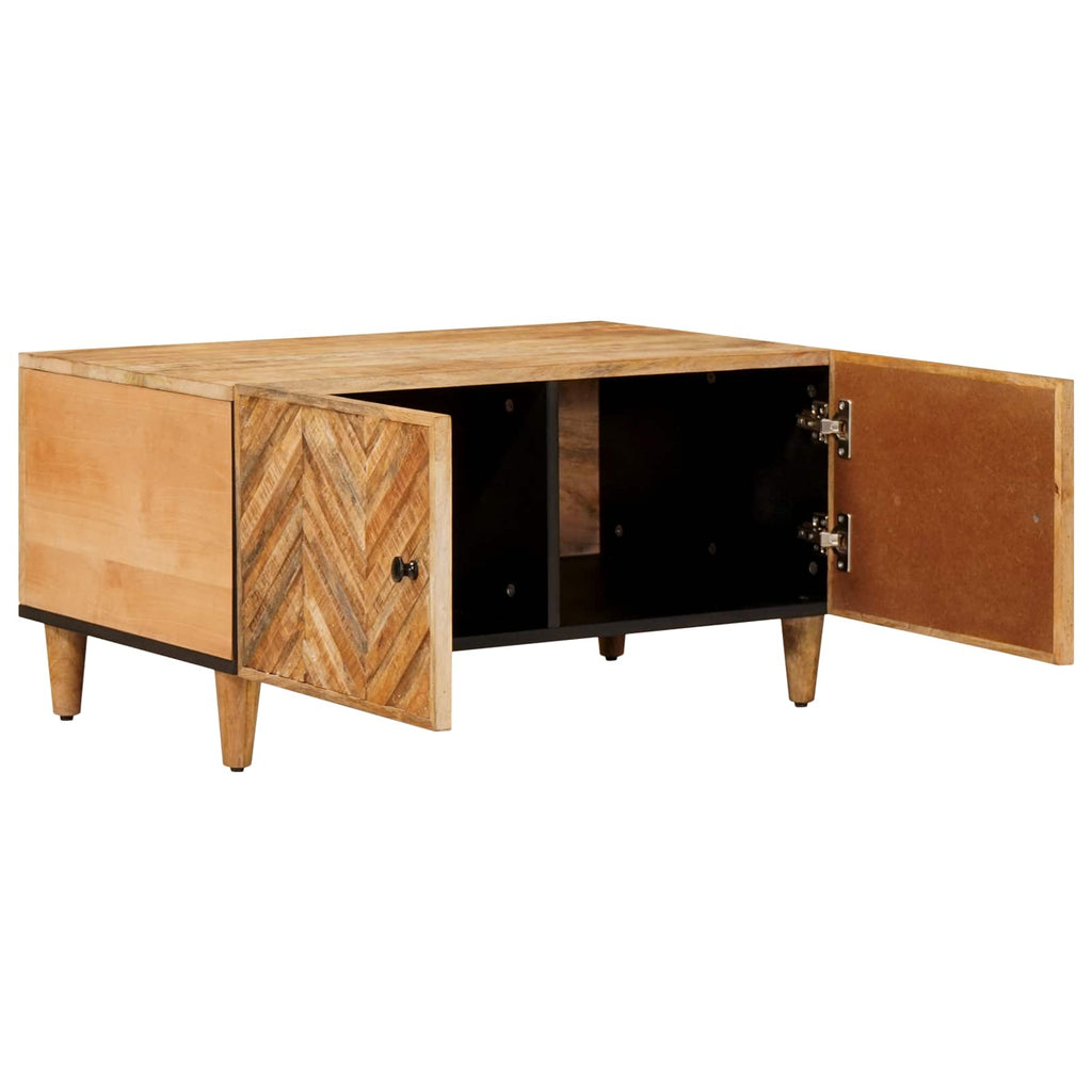 vidaXL Stolik kawowy Brązowy 80 x 50 x 40 cm Drewno z mango
