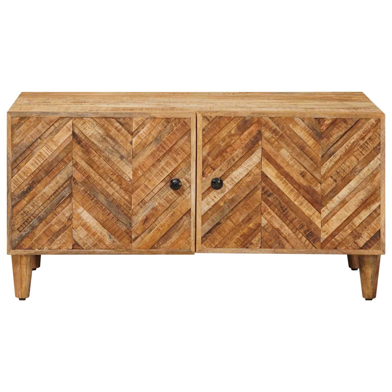 vidaXL Stolik kawowy Brązowy 80 x 50 x 40 cm Drewno z mango
