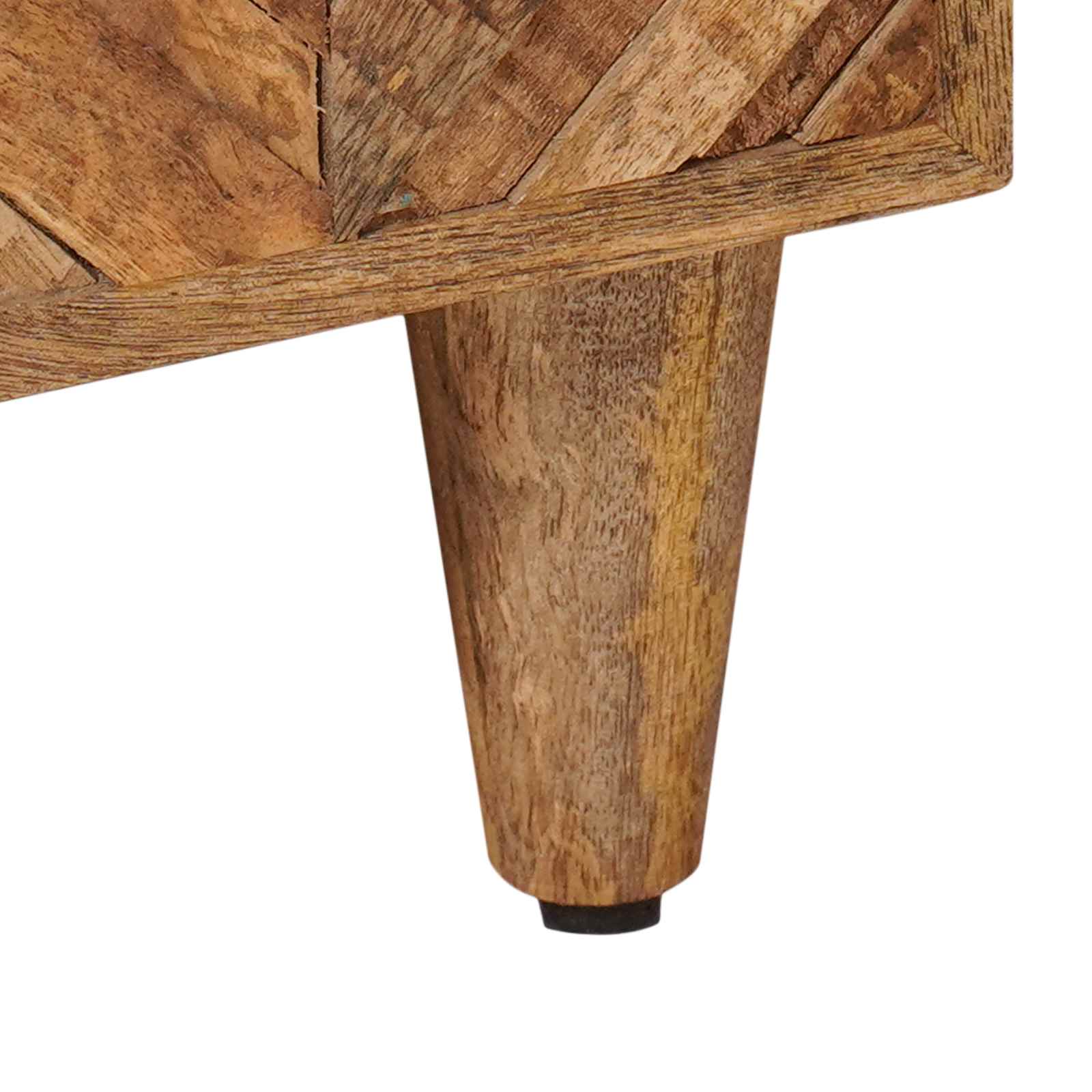 vidaXL Stolik nocny z szufladą Brązowy 50 x 33 x 60 cm Drewno z mango