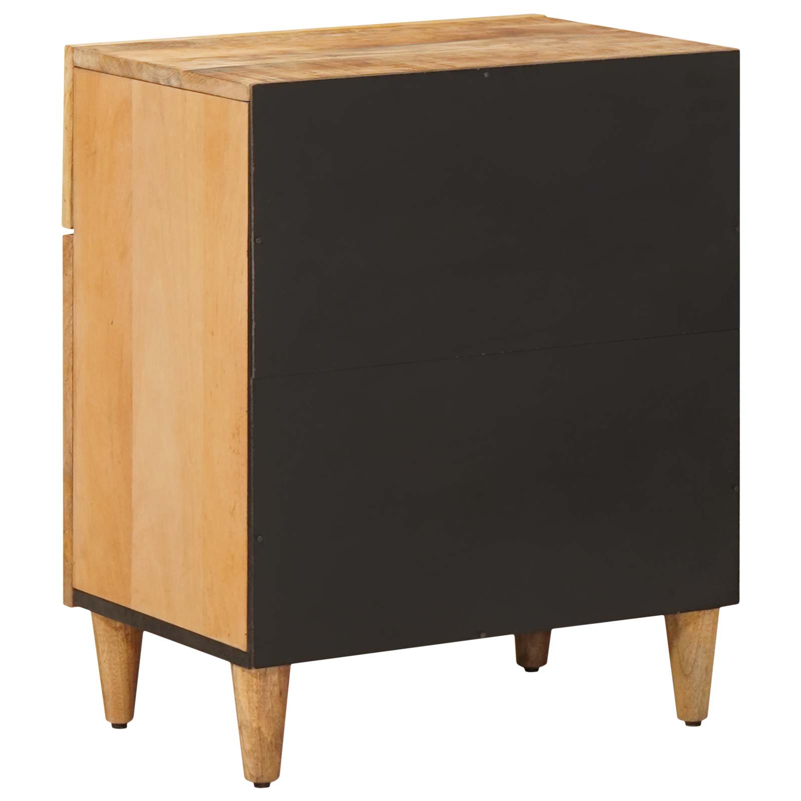vidaXL Stolik nocny z szufladą Brązowy 50 x 33 x 60 cm Drewno z mango