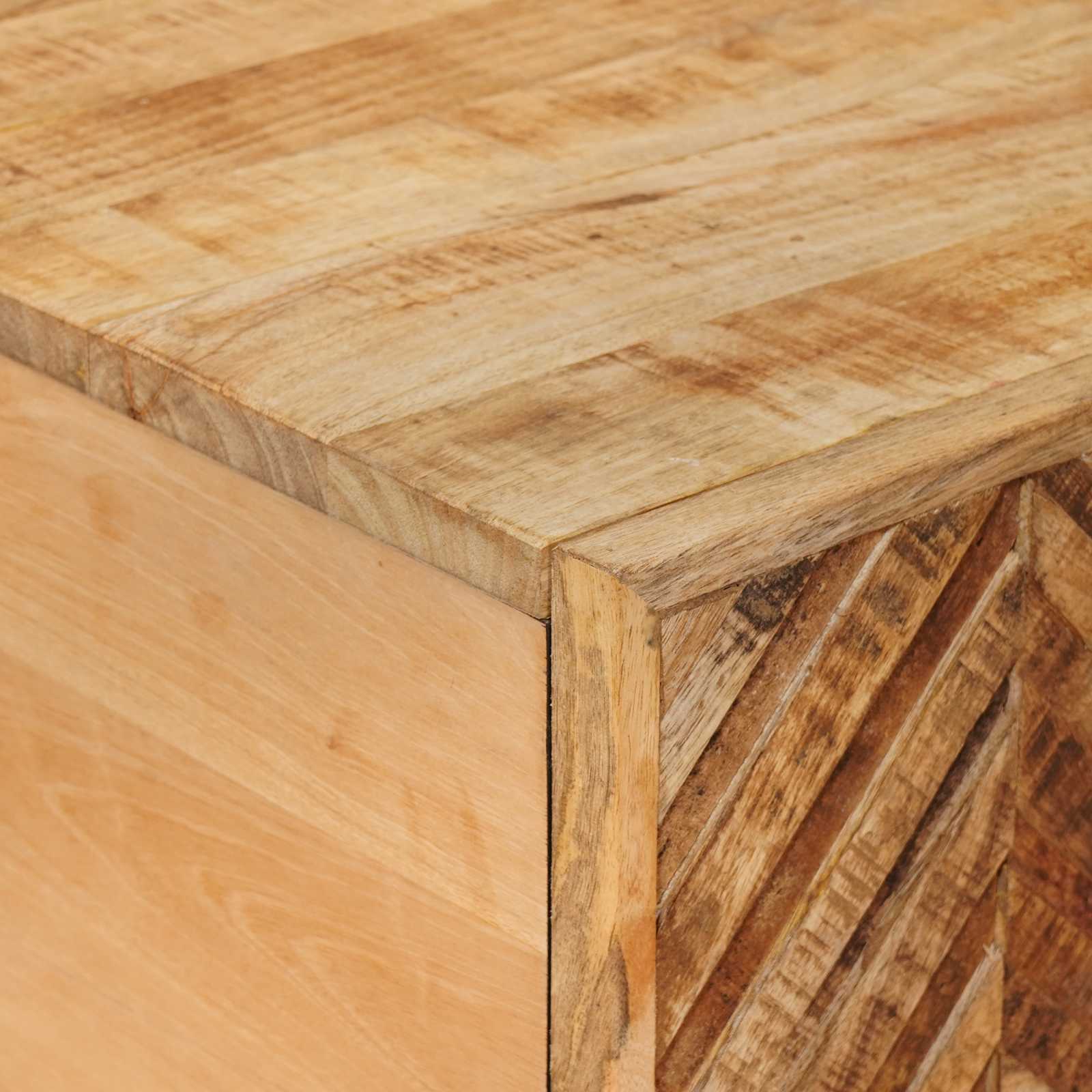 vidaXL Stolik kawowy Brązowy 100 x 54 x 40 cm Drewno z mango