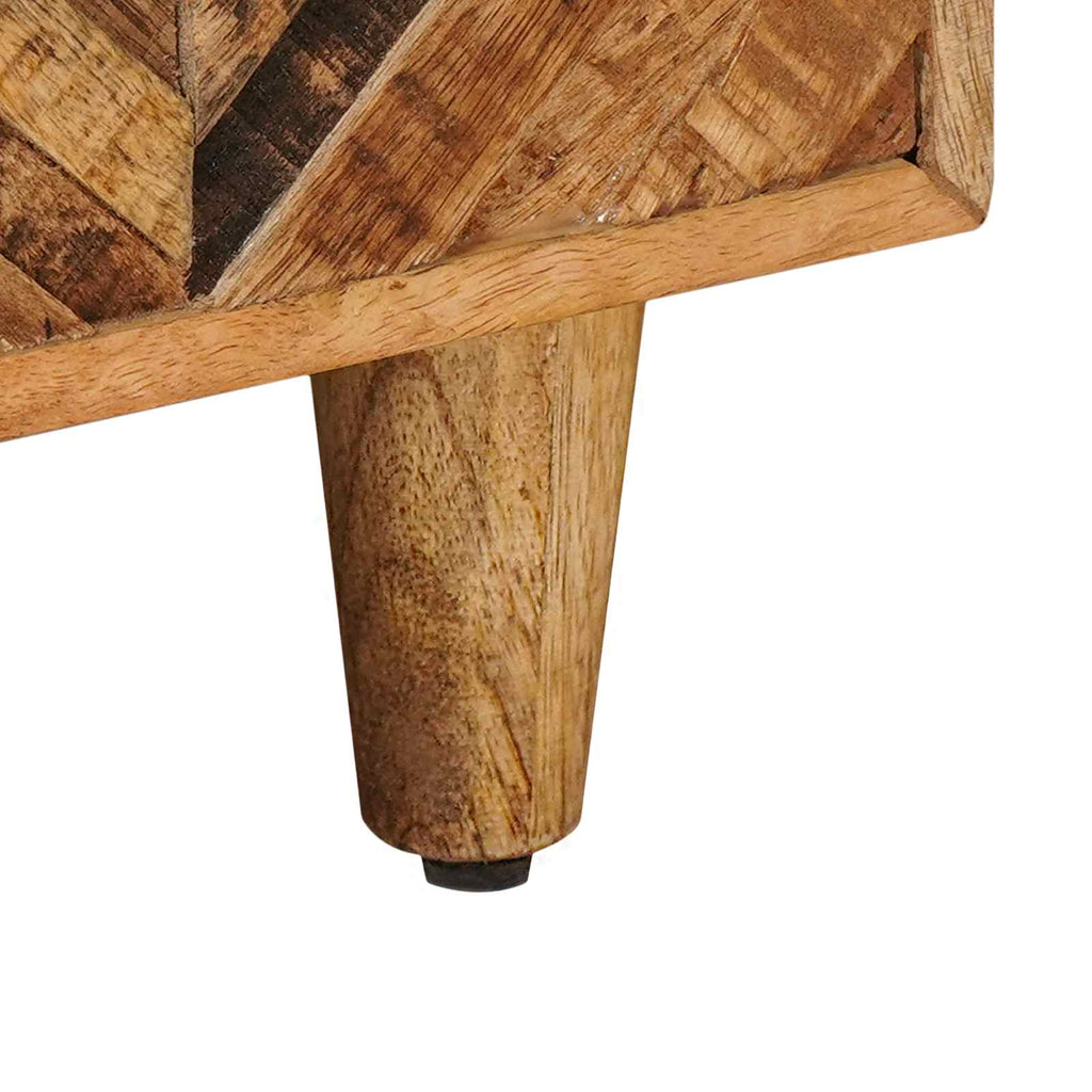 vidaXL Stolik kawowy Brązowy 100 x 54 x 40 cm Drewno z mango