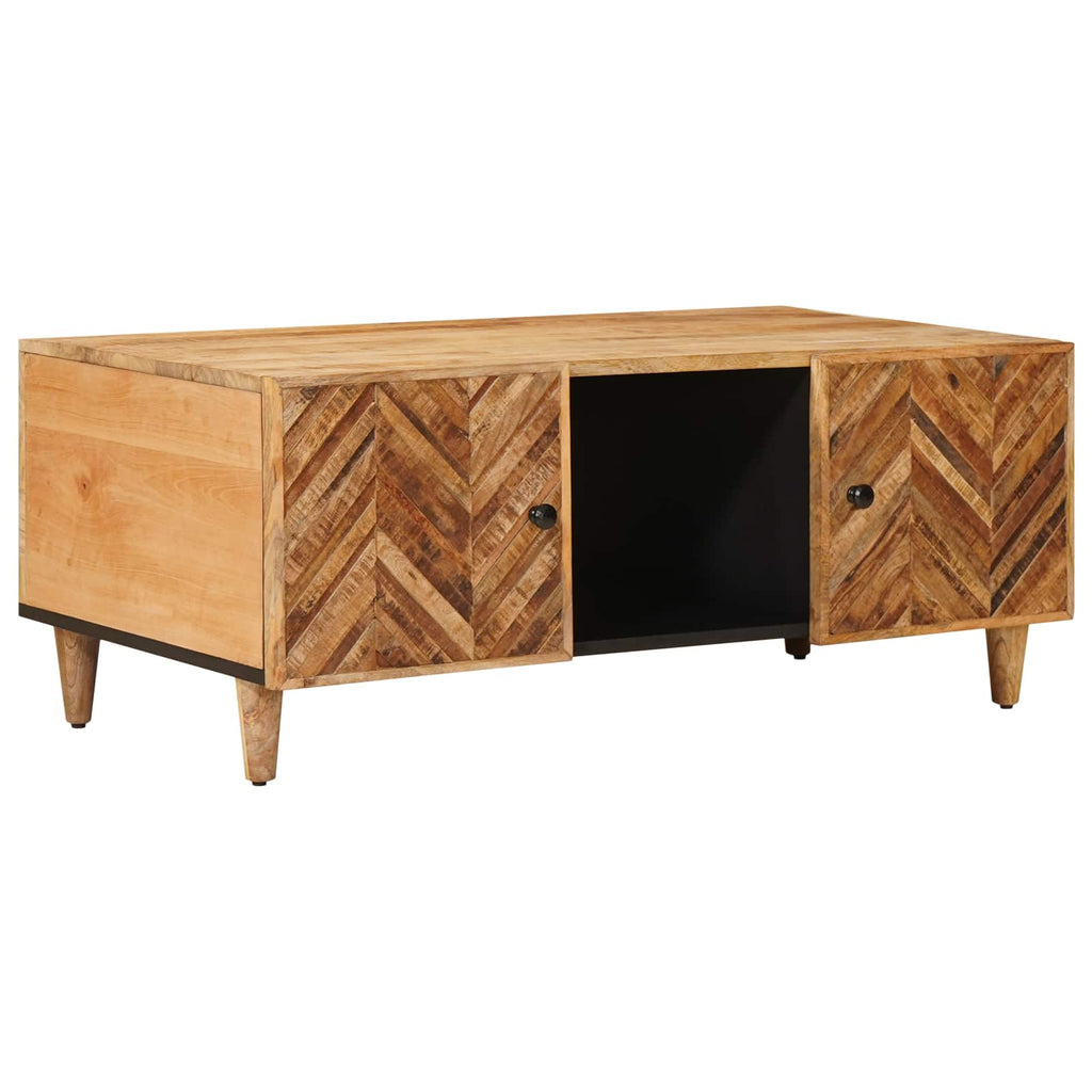 vidaXL Stolik kawowy Brązowy 100 x 54 x 40 cm Drewno z mango