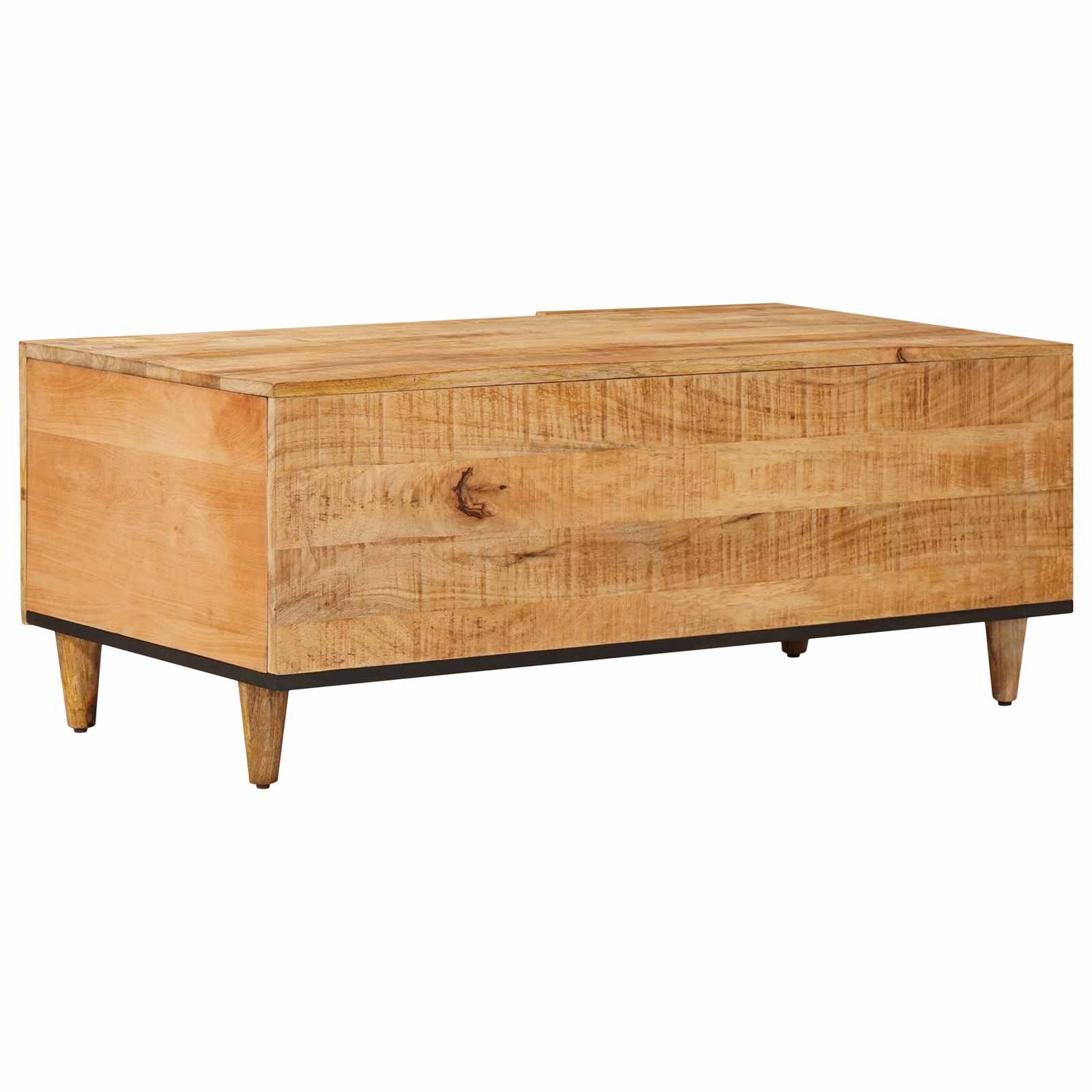 vidaXL Stolik kawowy Brązowy 100 x 54 x 40 cm Drewno z mango