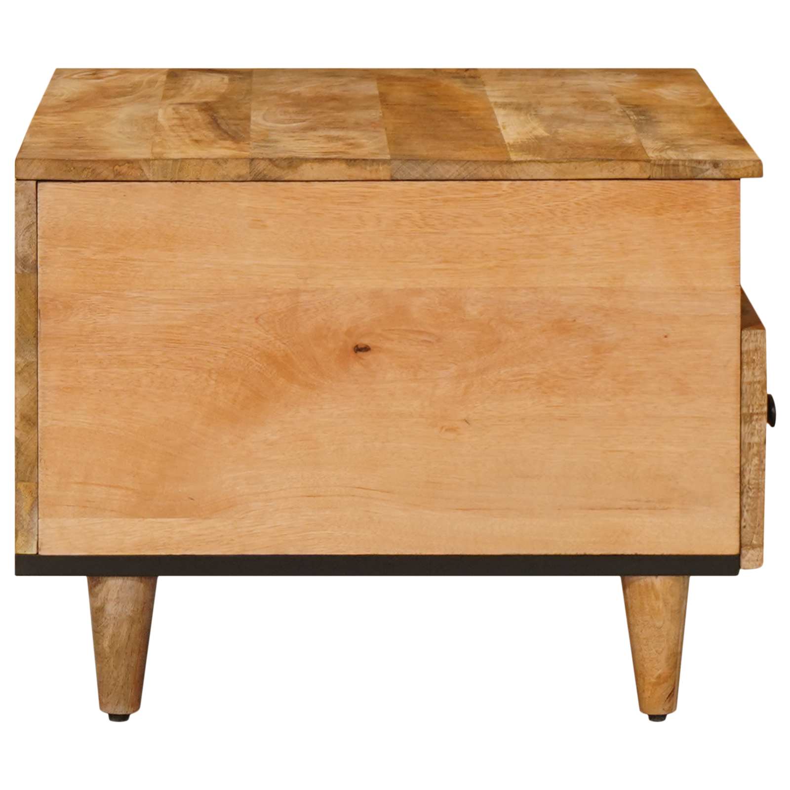 vidaXL Stolik kawowy z szufladą Brązowy 80 x 54 x 40 cm Drewno z mango