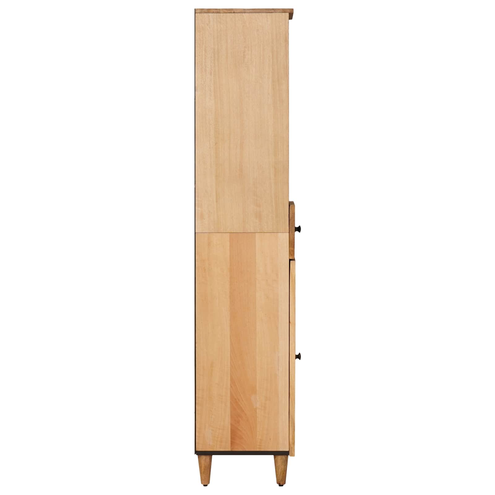 vidaXL Szafka Łazienkowa Brązowy 38 x 33,5 x 160 cm Drewno z mango