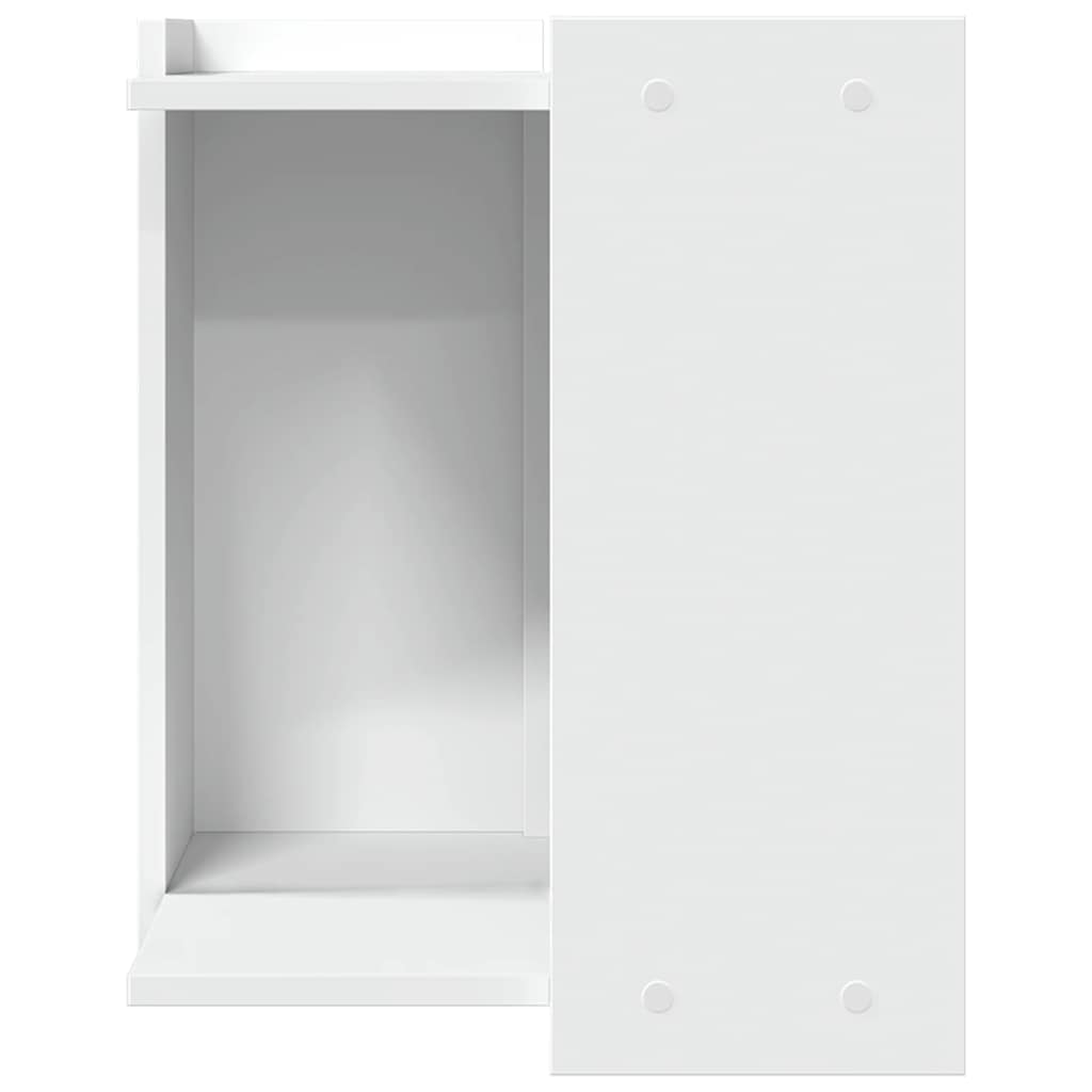 vidaXL Szafka na kuwetę, biała, 42x42x51 cm, materiał drewnopochodny