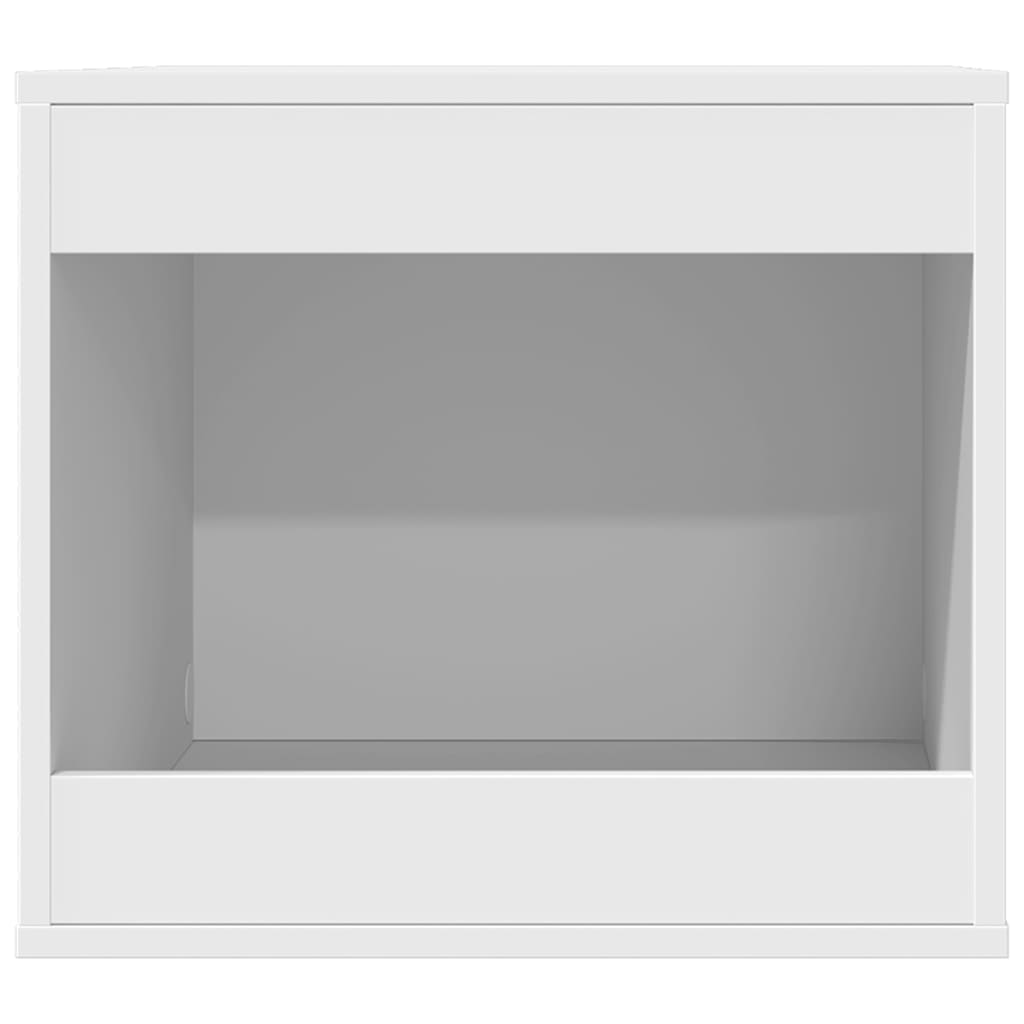 vidaXL Szafka na kuwetę, biała, 47x59x42 cm, materiał drewnopochodny