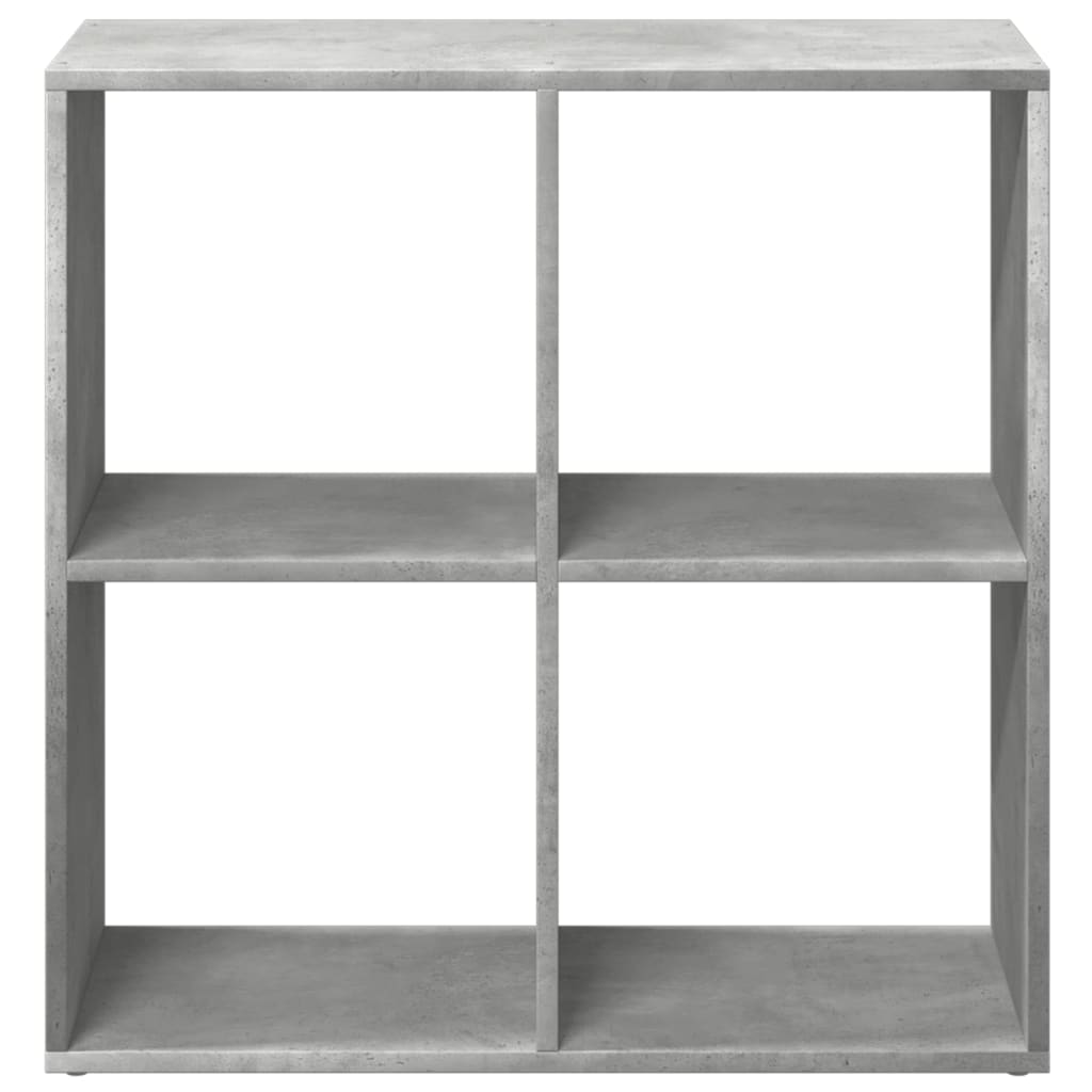 vidaXL Regał przegroda, szarość betonu, 69,5x29x69,5 cm