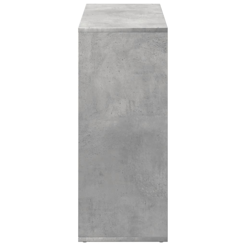 vidaXL Regał przegroda, szarość betonu, 69,5x29x69,5 cm