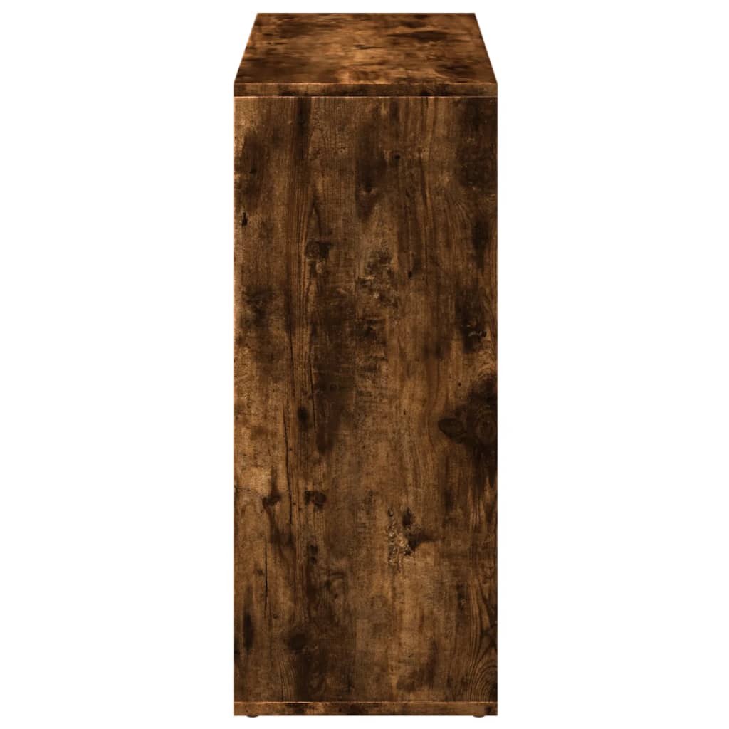 vidaXL Regał przegroda, przydymiony dąb, 69,5x29x69,5 cm