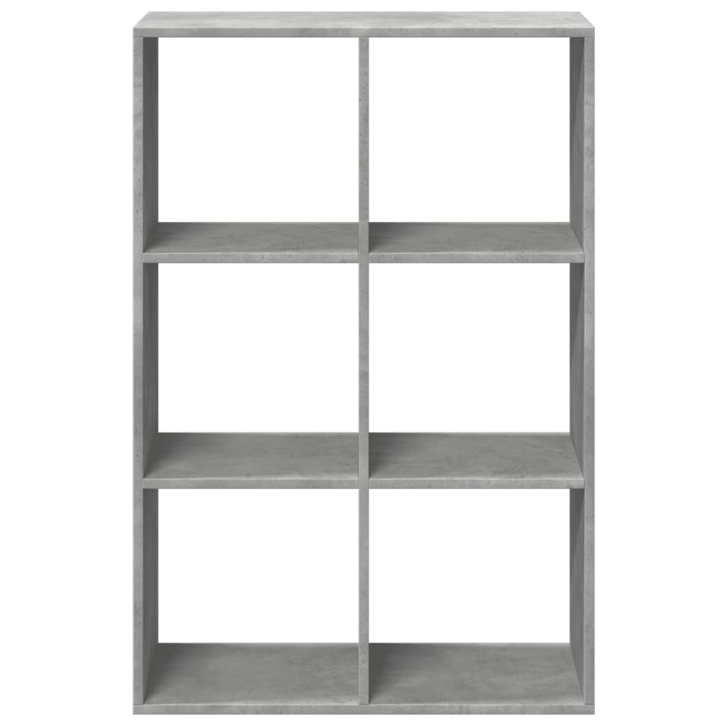 vidaXL Regał przegroda, szarość betonu, 69,5x29x103,5 cm