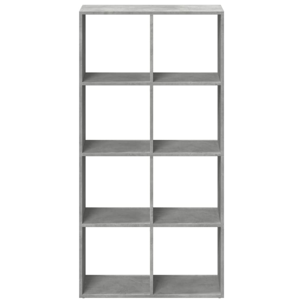 vidaXL Regał przegroda, szarość betonu, 69,5x29x137,5 cm