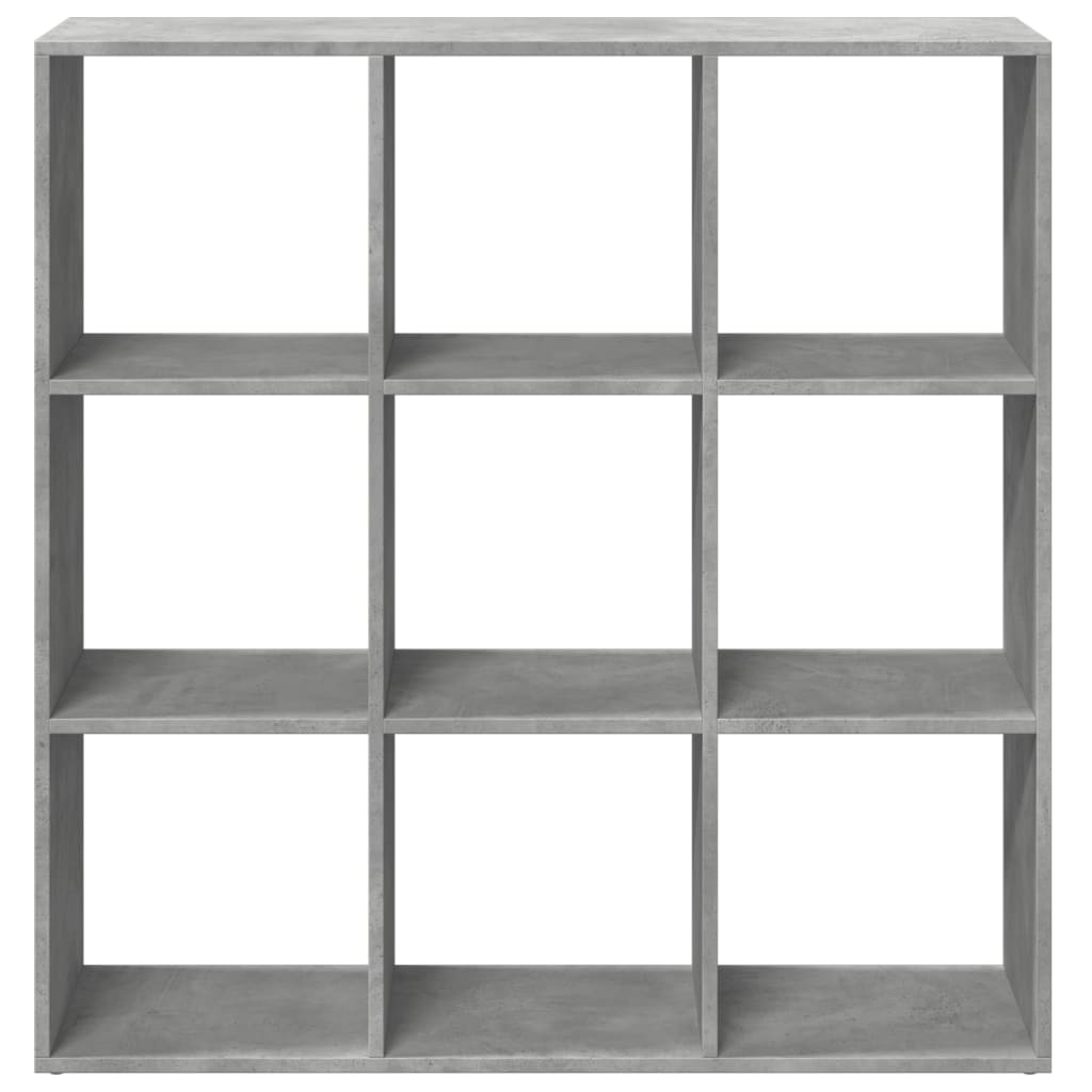 vidaXL Regał przegroda, szarość betonu, 102x29x103,5 cm