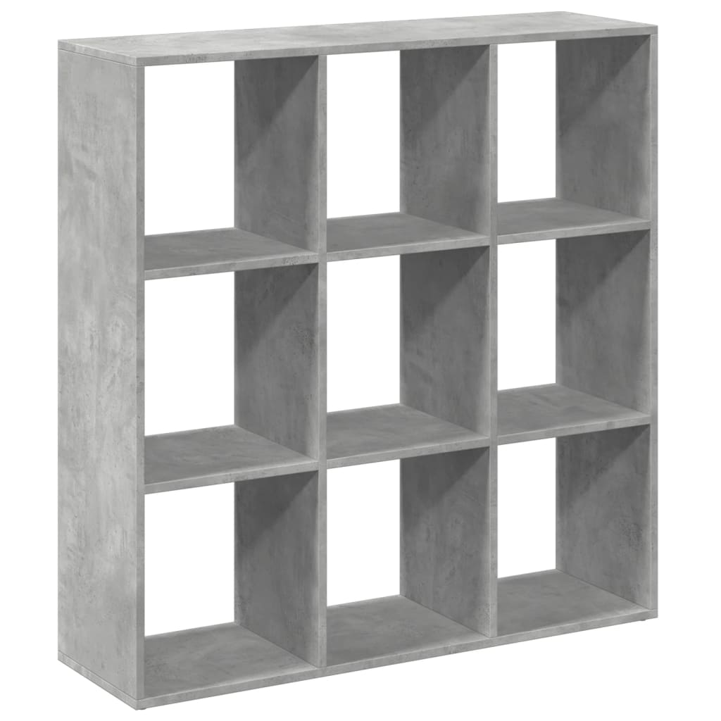 vidaXL Regał przegroda, szarość betonu, 102x29x103,5 cm
