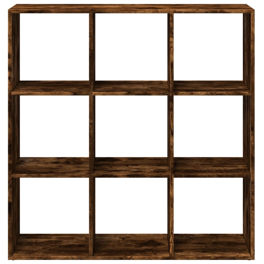 vidaXL Regał przegroda, przydymiony dąb, 102x29x103,5 cm