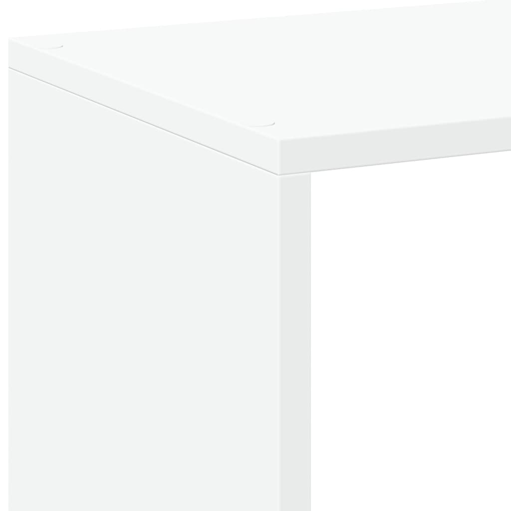 vidaXL Regał przegroda, biały, 102x29x103,5cm, materiał drewnopochodny