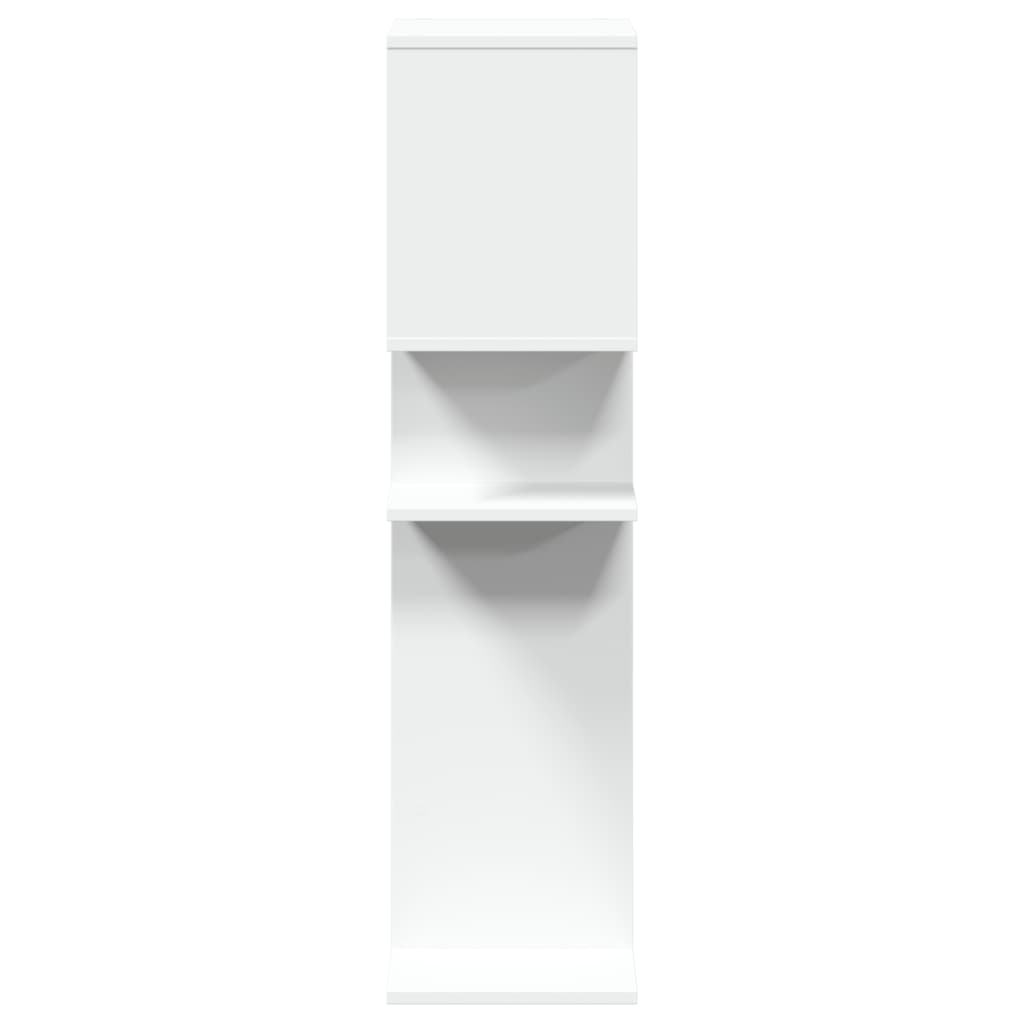 vidaXL Regał przegroda, biały, 92x29x112 , materiał drewnopochodny