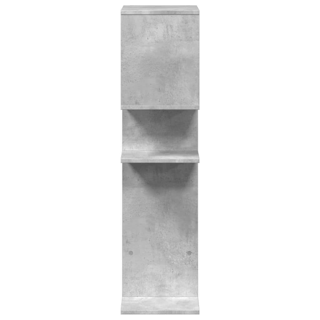 vidaXL Regał przegroda, szarość betonu, 92x29x112 cm