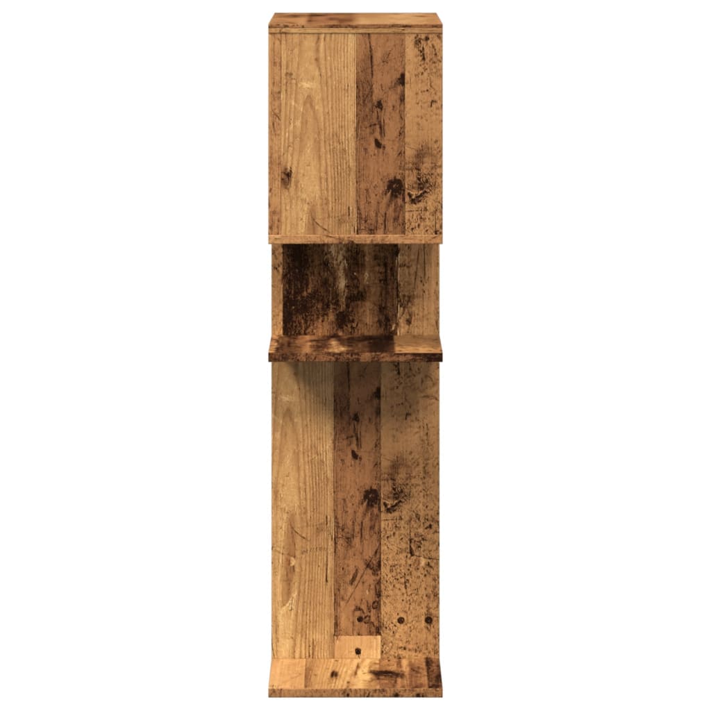 vidaXL Regał przegroda, stare drewno, 92x29x112 cm
