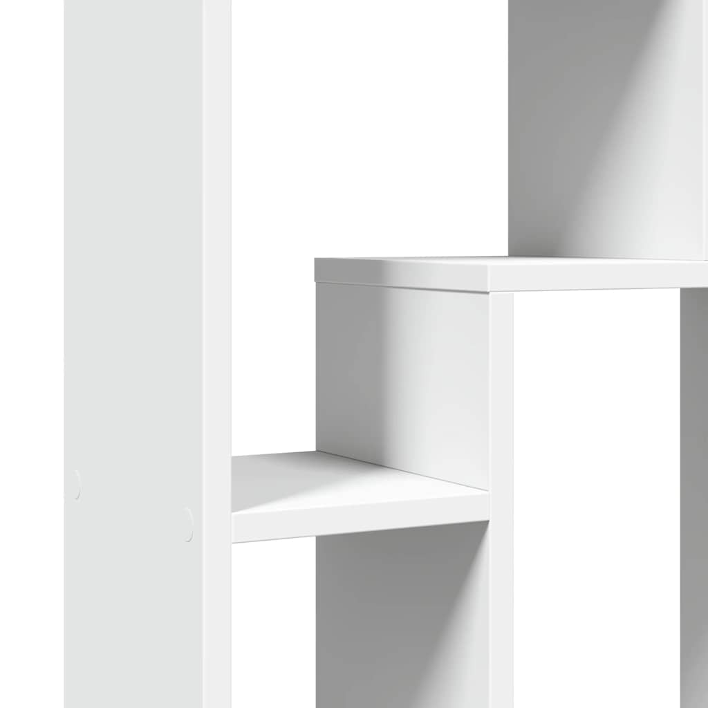 vidaXL Regał na książki biały 63x20x90 cm Drewno konstrukcyjne