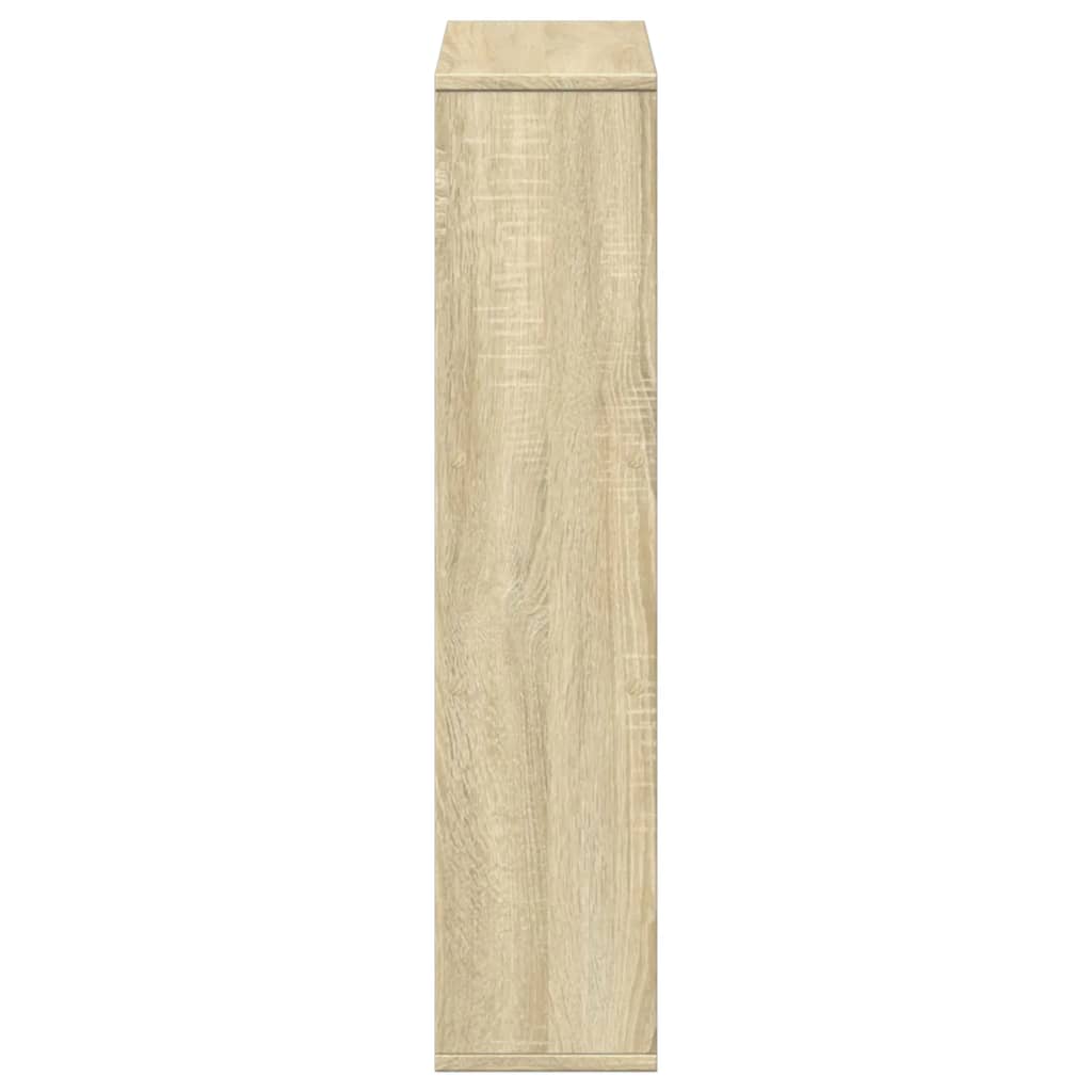 vidaXL Regał, dąb sonoma, 63x20x90 cm, materiał drewnopochodny