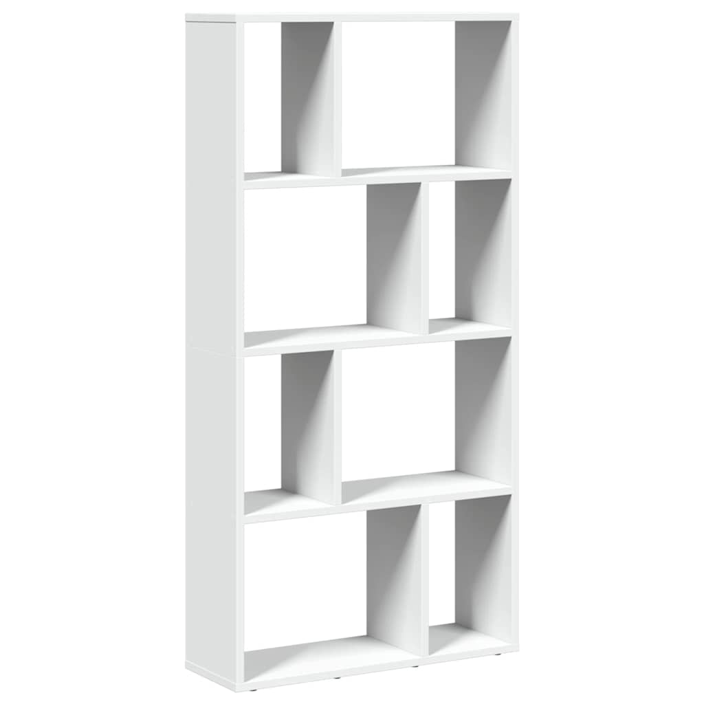 vidaXL Regał na książki biały 60x20x120,5 cm Drewno konstrukcyjne