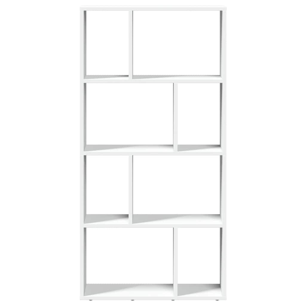vidaXL Regał na książki biały 60x20x120,5 cm Drewno konstrukcyjne