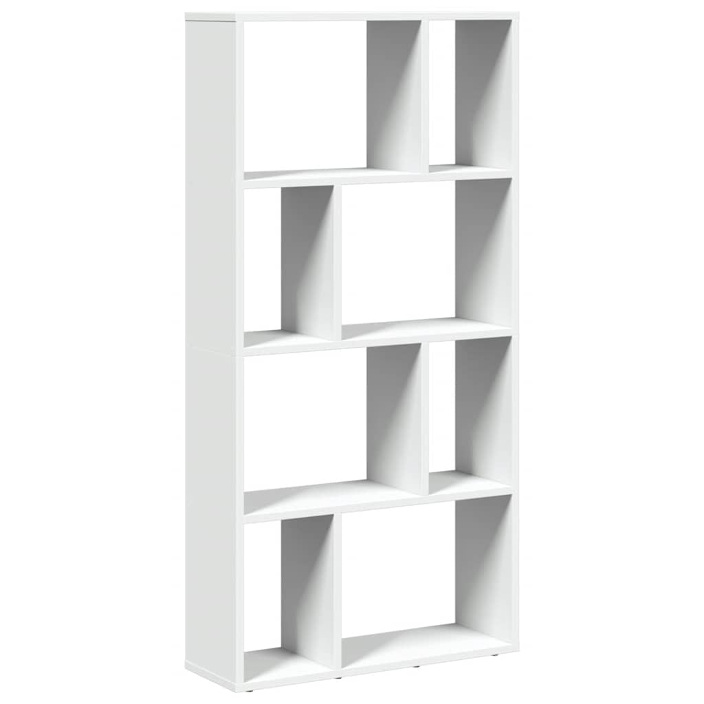vidaXL Regał na książki biały 60x20x120,5 cm Drewno konstrukcyjne