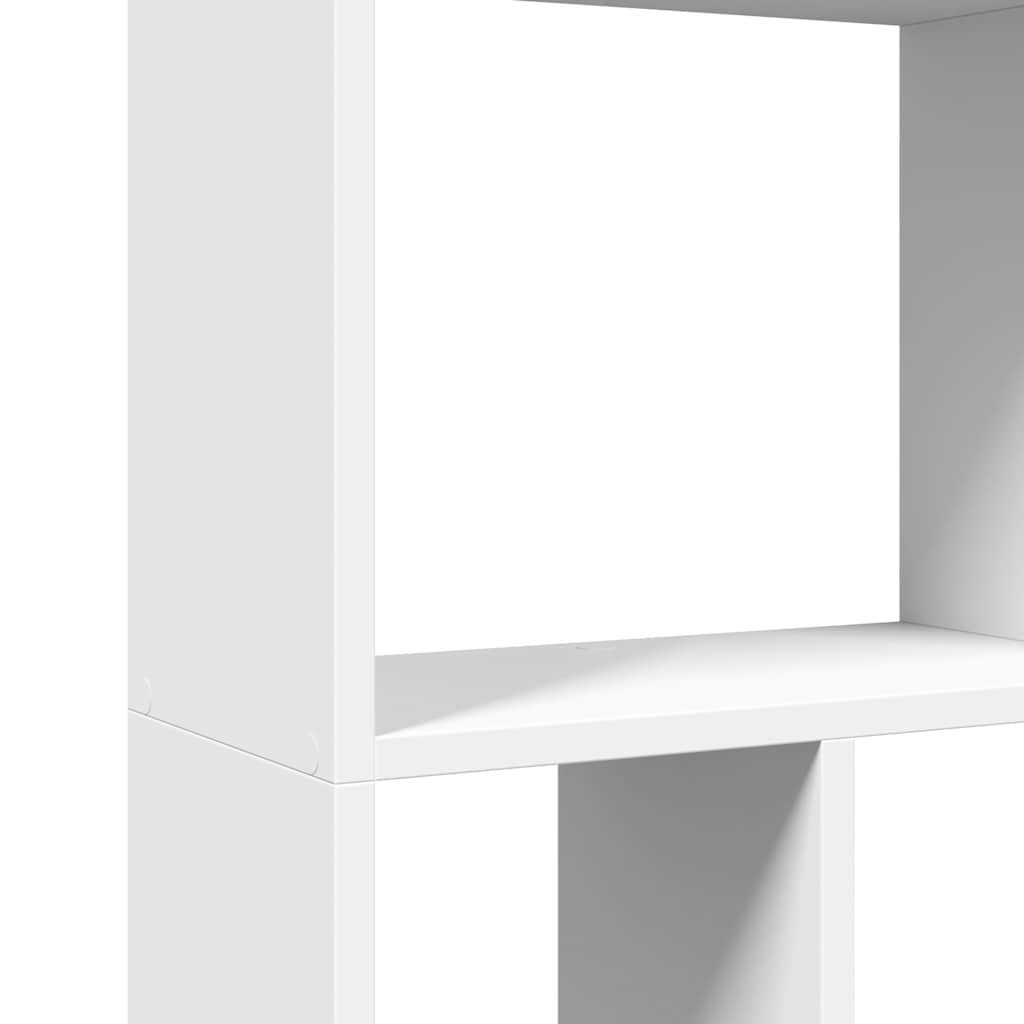 vidaXL Regał na książki biały 60x20x120,5 cm Drewno konstrukcyjne