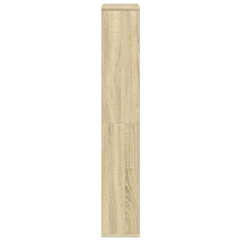vidaXL Regał, dąb sonoma, 60x20x120,5 cm, materiał drewnopochodny