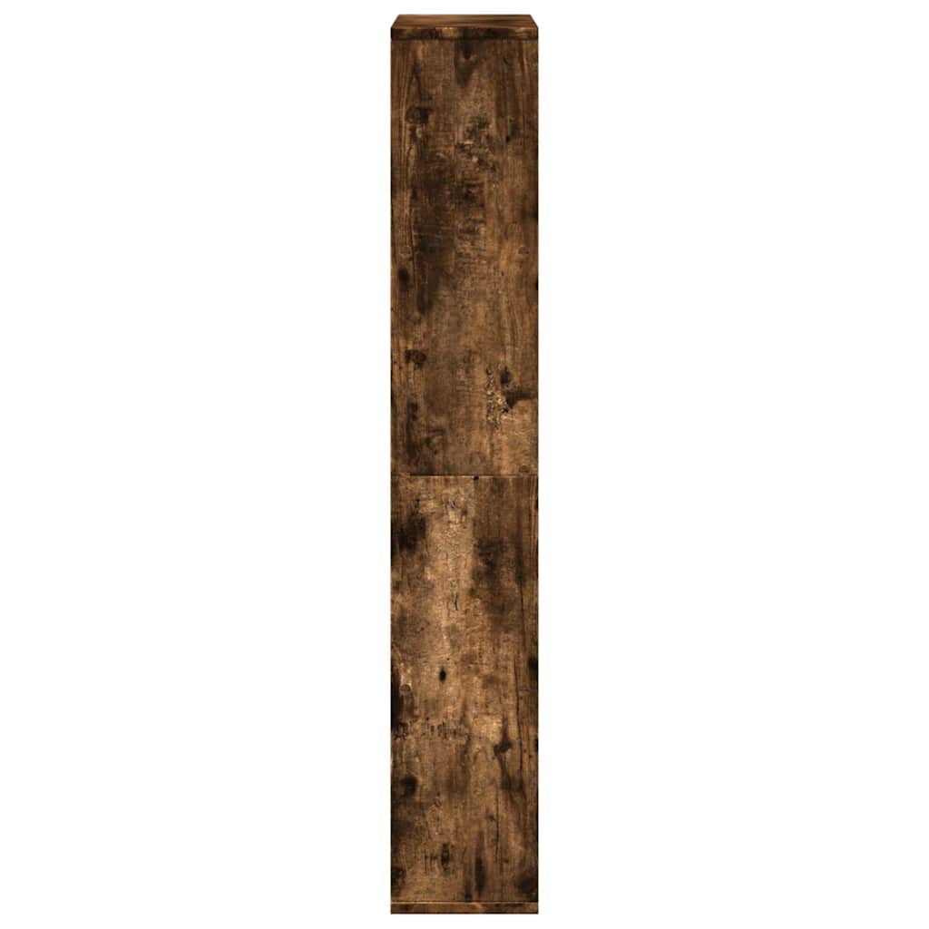 vidaXL Regał na książki, przydymiony dąb, 60x20x120,5 cm