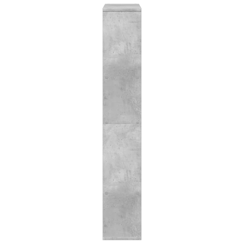 vidaXL Regał na książki, szarość betonu, 72x20x120,5 cm