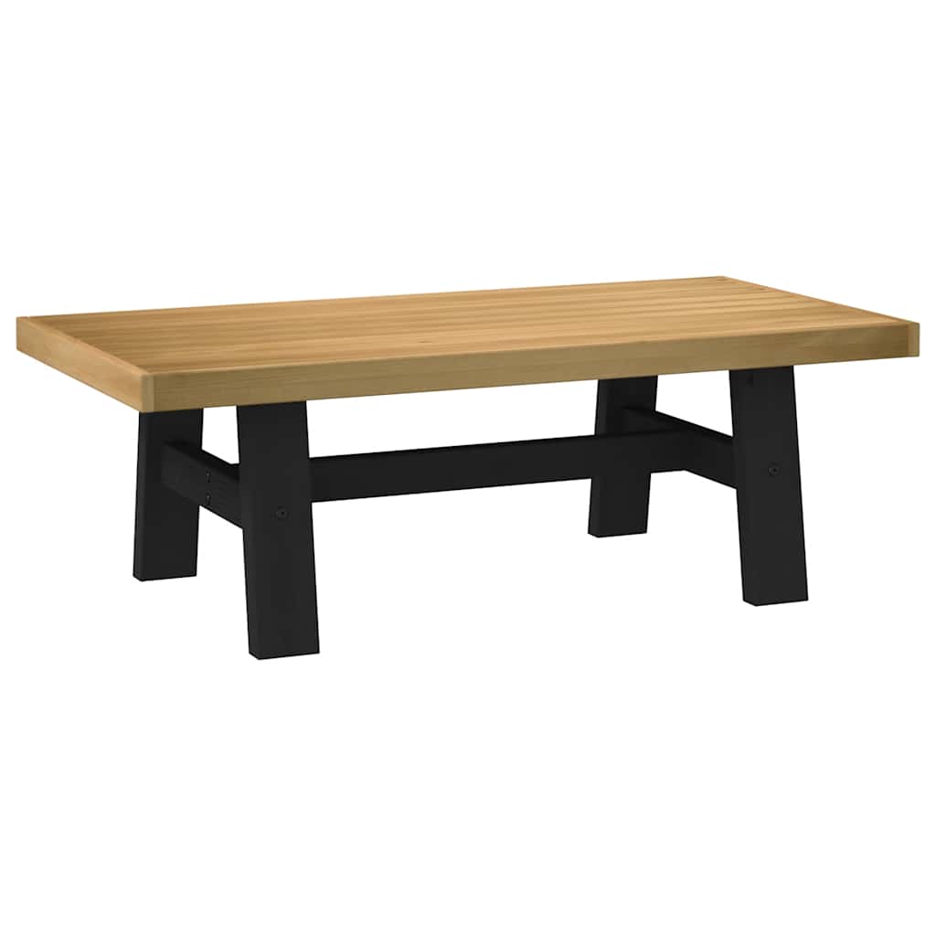 vidaXL Stolik kawowy, NOAIN, 120x60x40 cm, lite drewno sosnowe