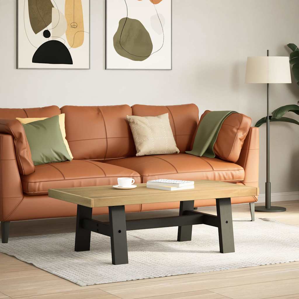 vidaXL Stolik kawowy, NOAIN, 120x60x40 cm, lite drewno sosnowe