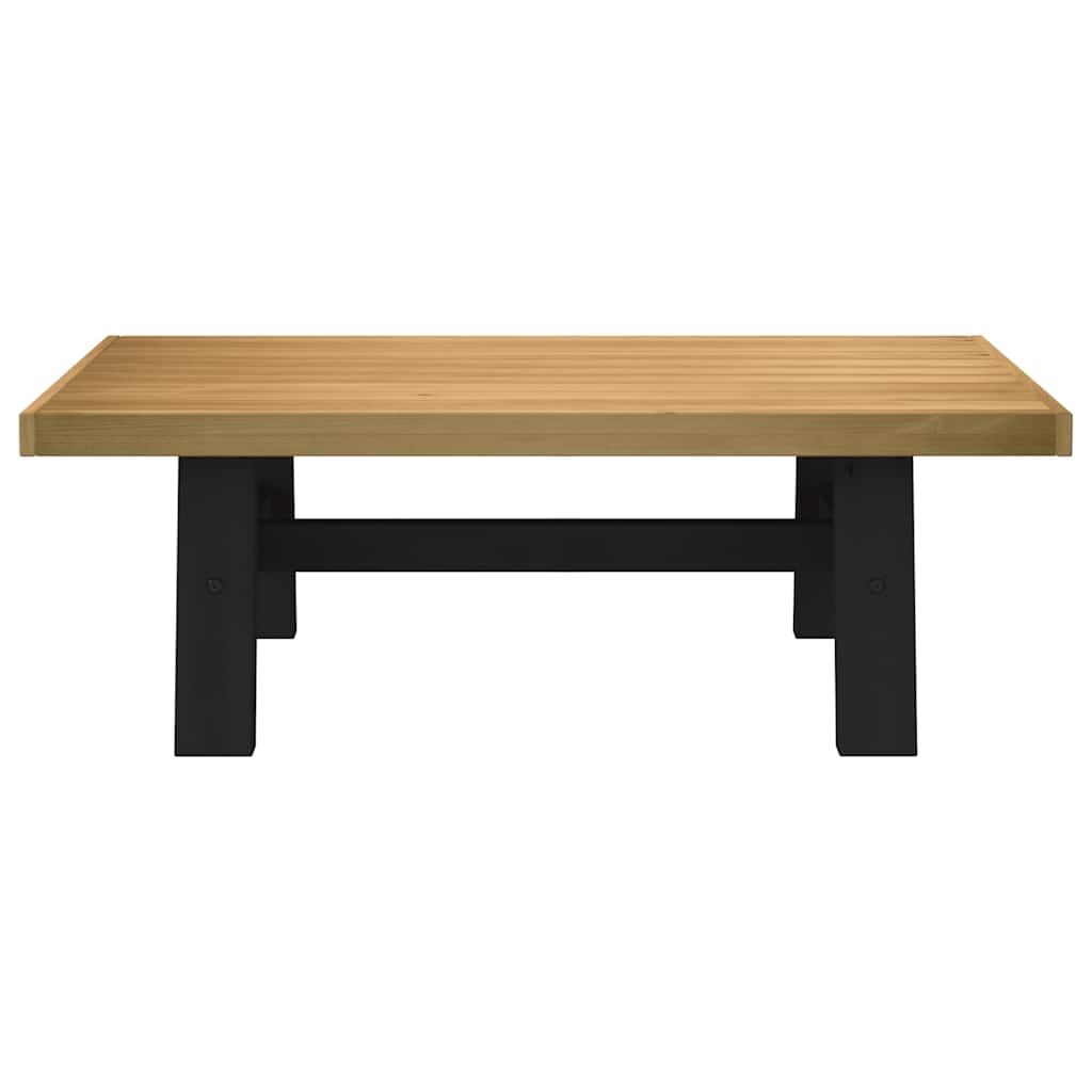 vidaXL Stolik kawowy, NOAIN, 120x60x40 cm, lite drewno sosnowe