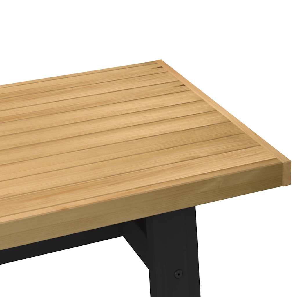 vidaXL Stolik kawowy, NOAIN, 120x60x40 cm, lite drewno sosnowe
