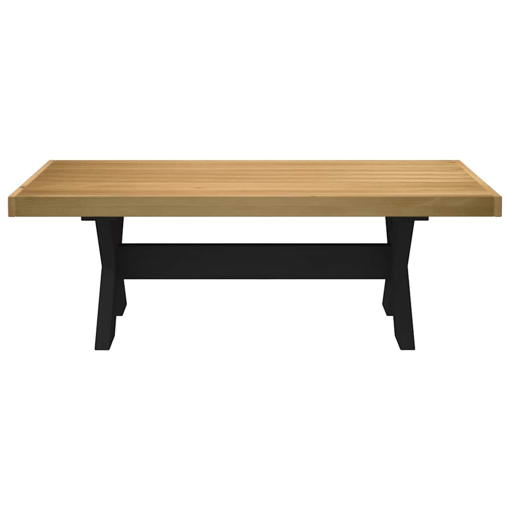 vidaXL Stolik kawowy, NOAIN, 120x60x40 cm, lite drewno sosnowe