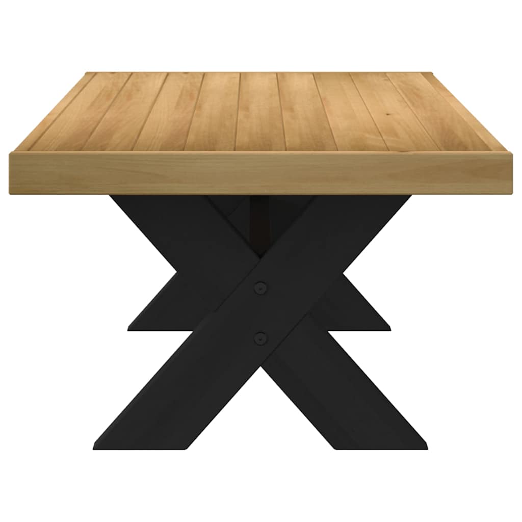 vidaXL Stolik kawowy, NOAIN, 120x60x40 cm, lite drewno sosnowe