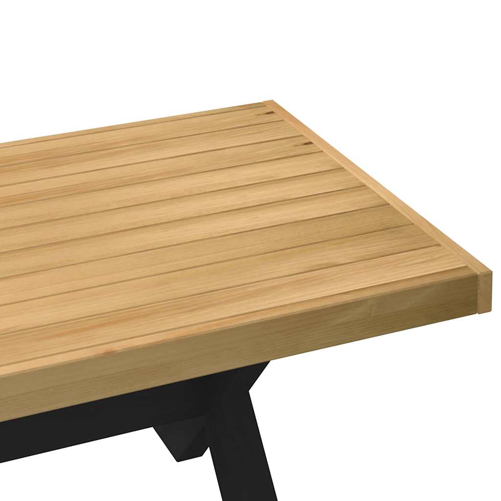 vidaXL Stolik kawowy, NOAIN, 120x60x40 cm, lite drewno sosnowe