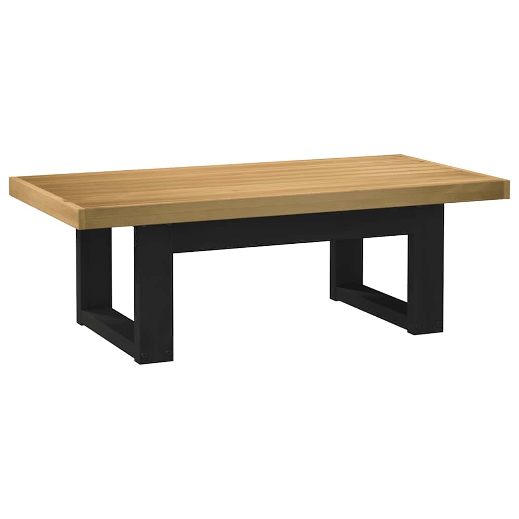 vidaXL Stolik kawowy, NOAIN, 120x60x40 cm, lite drewno sosnowe