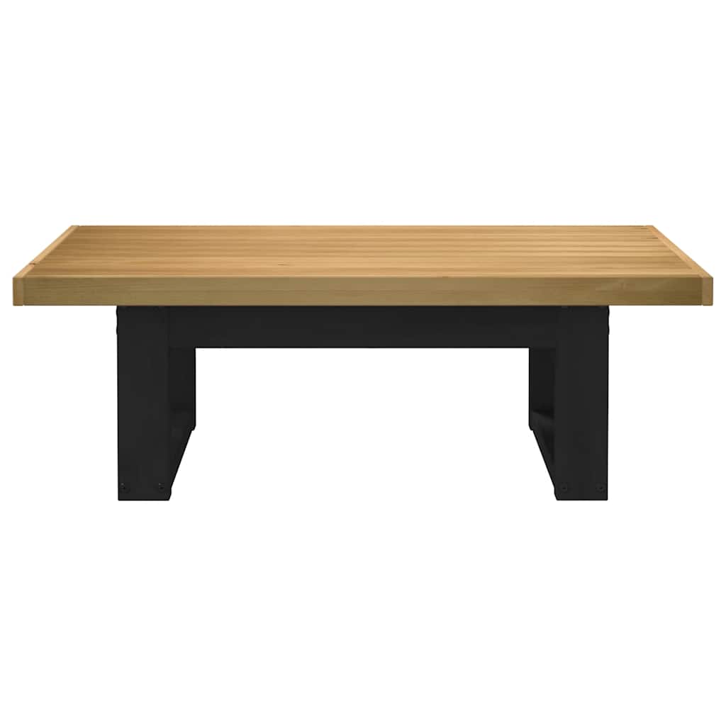 vidaXL Stolik kawowy, NOAIN, 120x60x40 cm, lite drewno sosnowe