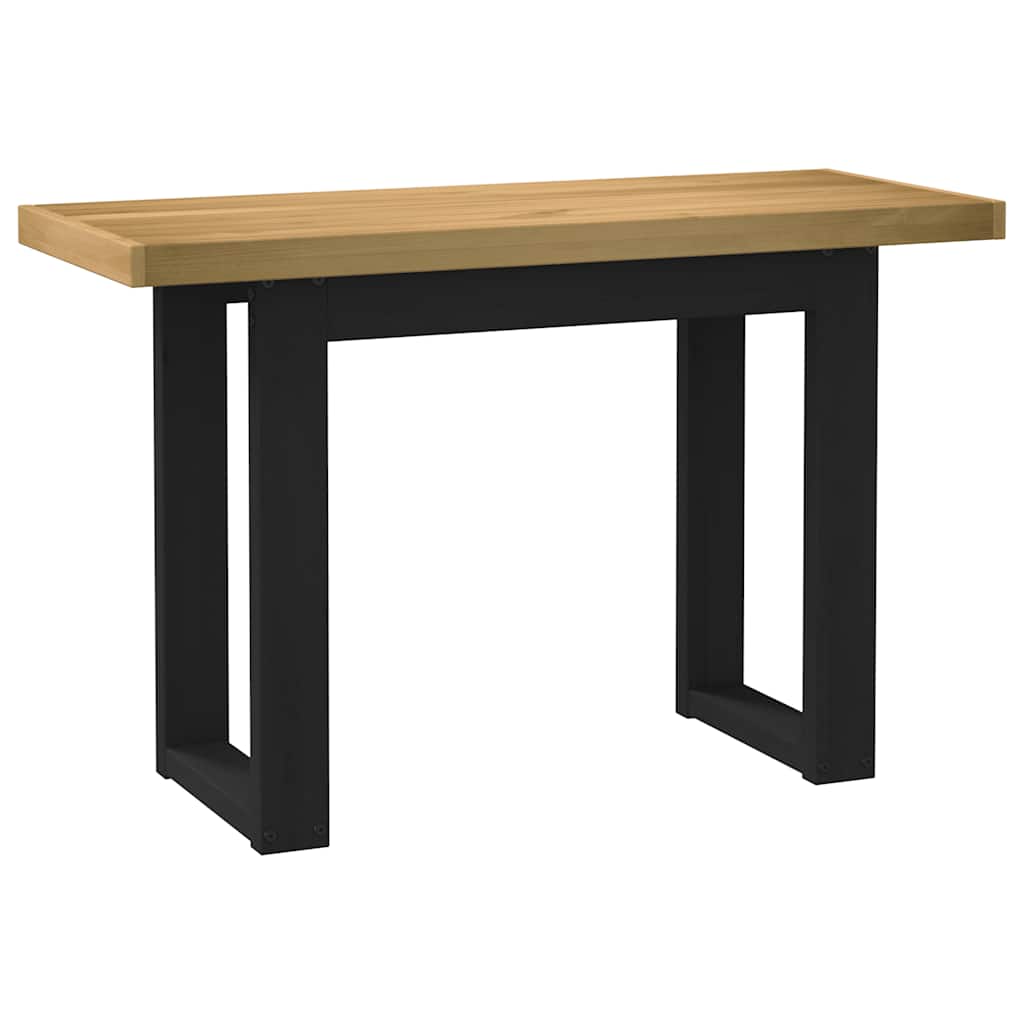 vidaXL Biurko, NOAIN, 120x50x75 cm, lite drewno sosnowe