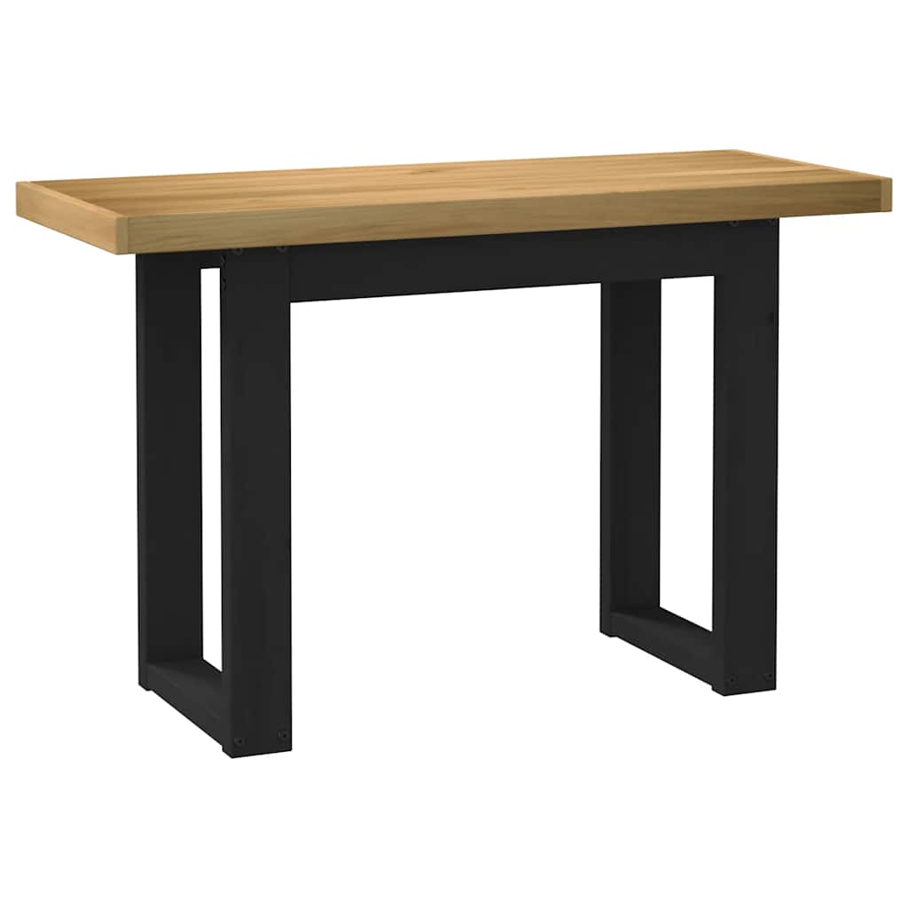 vidaXL Biurko, NOAIN, 120x50x75 cm, lite drewno sosnowe